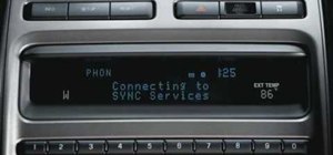 Get personalized traffic reports with Ford SYNC