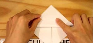 Create an origami heart