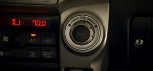 Use auto climate controls on a 2010 Toyota 4Runner