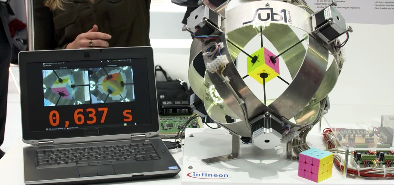This Insanely Fast Robot Solved a Rubik's Cube in Just 0.637 Seconds