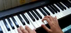 Play "What Sarah Said" by Death Cab for Cutie on piano