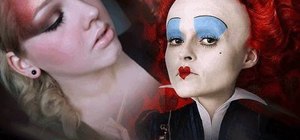 Get a makeup look inspired by Tim Burton's Red Queen