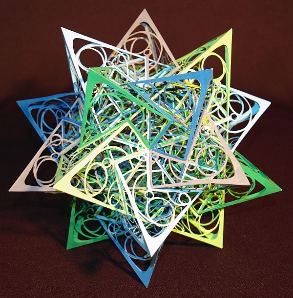 OCD Math Freak Spends Years on Intricately Hand-Cut Polyhedra