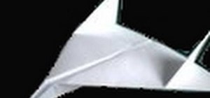 Fold an easy and quick origami warplane jet