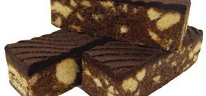 Make peanut and dark chocolate hedgehog slices