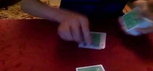 Do the "split the card deck" magic card trick