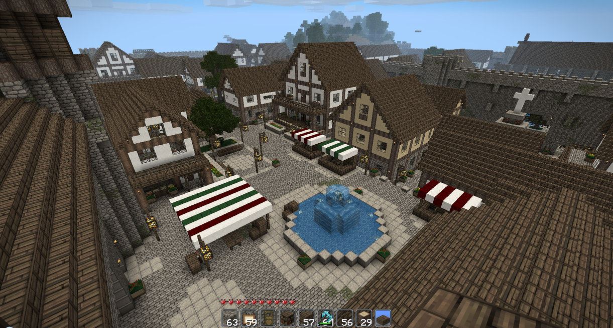 Minecraft World's Weekly Server Challenge: Buildings Throughout Time