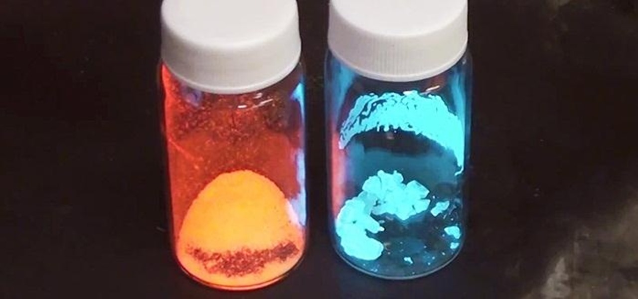 Make Trippy Triboluminescent Crystals That Glow Red or Blue When You Smash Them