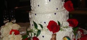 kim's wedding cake
