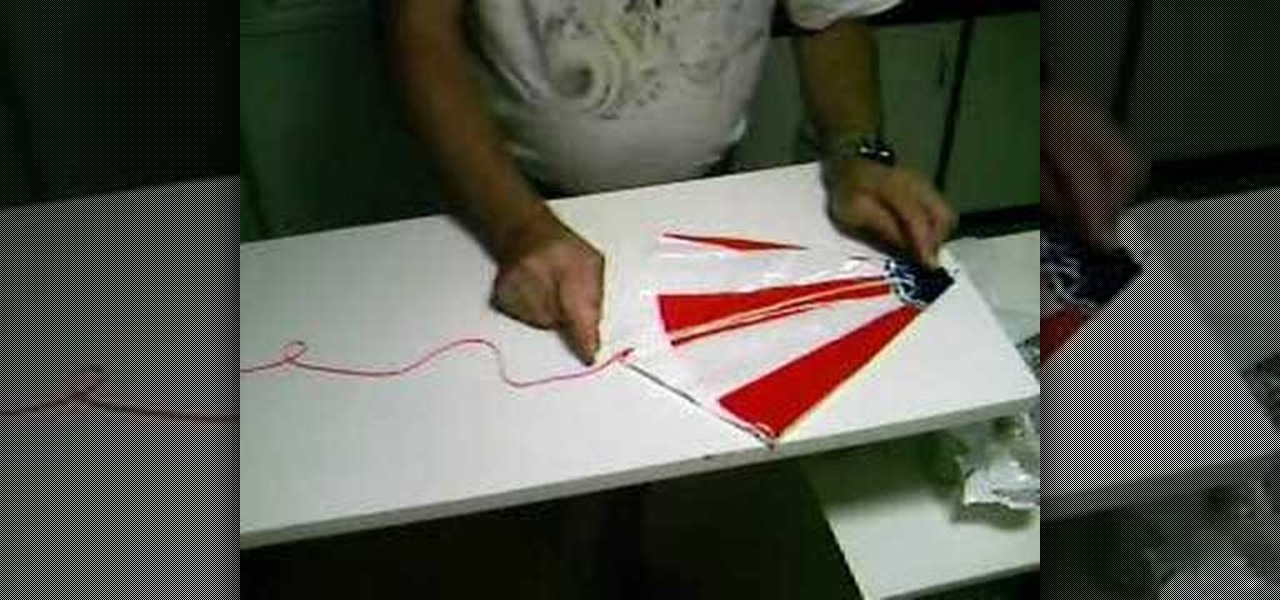 How to Fold a model rocket parachute « Science Experiments WonderHowTo