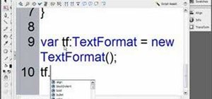 Format dynamic text in Flash