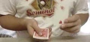 Perform an amazing four card magic card trick
