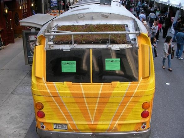 Grow While You Go: The Bus-Top Gardens of New York City