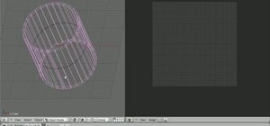 Create a 3D model of a wooden barrel in Blender 2.5