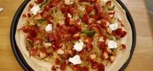 Make a homemade jalapeno popper pizza in six minutes