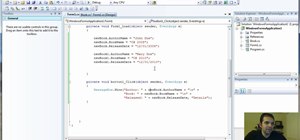 Add methods to a class in Visual Studio using C# programming