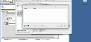 Add Find criteria to a script in FileMaker Pro 11