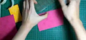 Make a card using the Cuttlebug "smoosh" technique