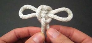 Tie a Maedate knot