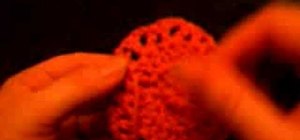 Weave in ends into a double or treble crochet