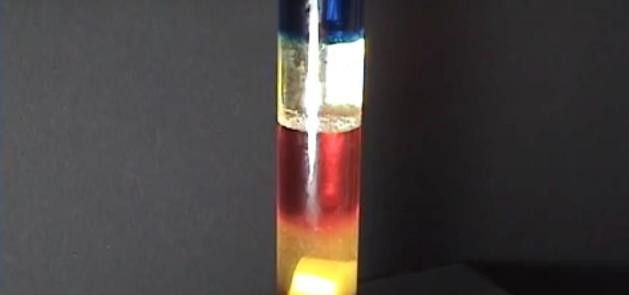 Make a Stack of Different Colored Liquids