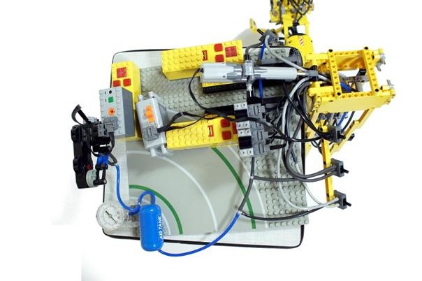 LEGO Motorized Robotic Hand