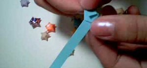 Make small origami stars