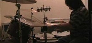 Play the "Four Sticks" groove on drums