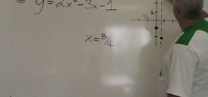 Find the equation of the axis of symmetry