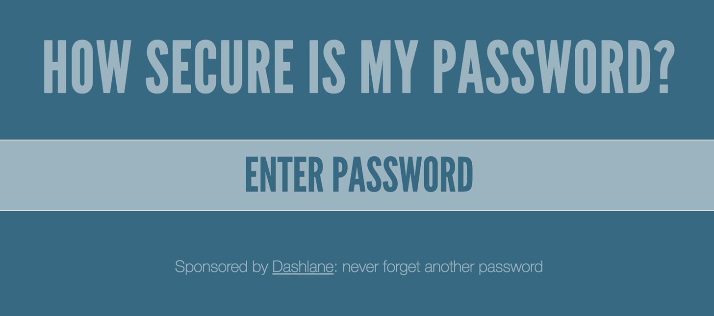How Long Would It Take to Crack Your Password?