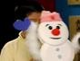 Make a dancing snowman puppet