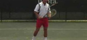 Improve your backhand volley