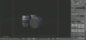 Create a simple studio backdrop in Blender 2.5
