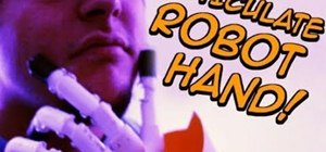 Build a robotic articulated hand prop for your film