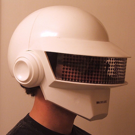 Harrison Krix's DIY Daft Punk Helmet in 4-Month Time-Lapse Video