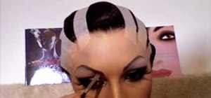 Apply a drag queen makeup look