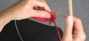 Switch from a straight needle to a round needle