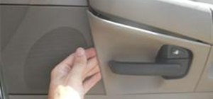 Remove the Door Panel from a 2002 Ford Explorer
