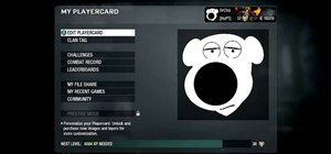 Draw Brian the Dog from Family Guy in the Black Ops emblem editor