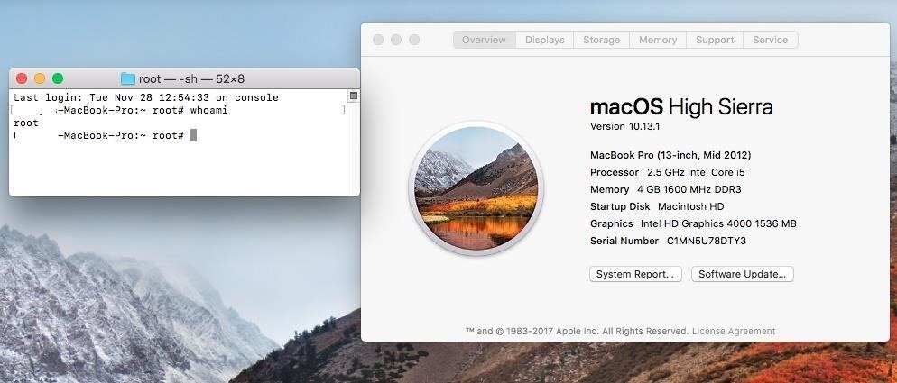 How to Easily Bypass macOS High Sierra's Login Screen & Get Root (No Password Hacking Required)