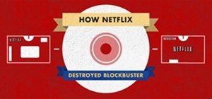 Netflix and Redbox Info Graphics