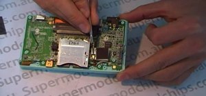 Replace a Nintendo DS Lite game socket