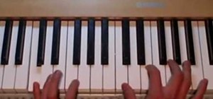 Play "Crack the Shutters" by Snow Patrol on the piano