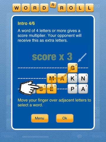 WordnRoll: A Great Puzzle Word Game for iPhone and iPad