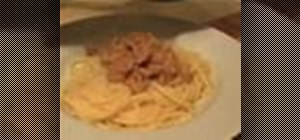Cook a classic spaghetti bolognese sauce