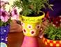 Make personalized flower pots