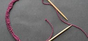 Knit On Circular Needles Or Knit In The Round