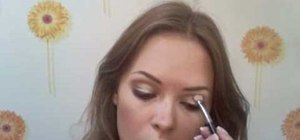 Create a bronzy Victoria's Secret Adriana Lima makeup look