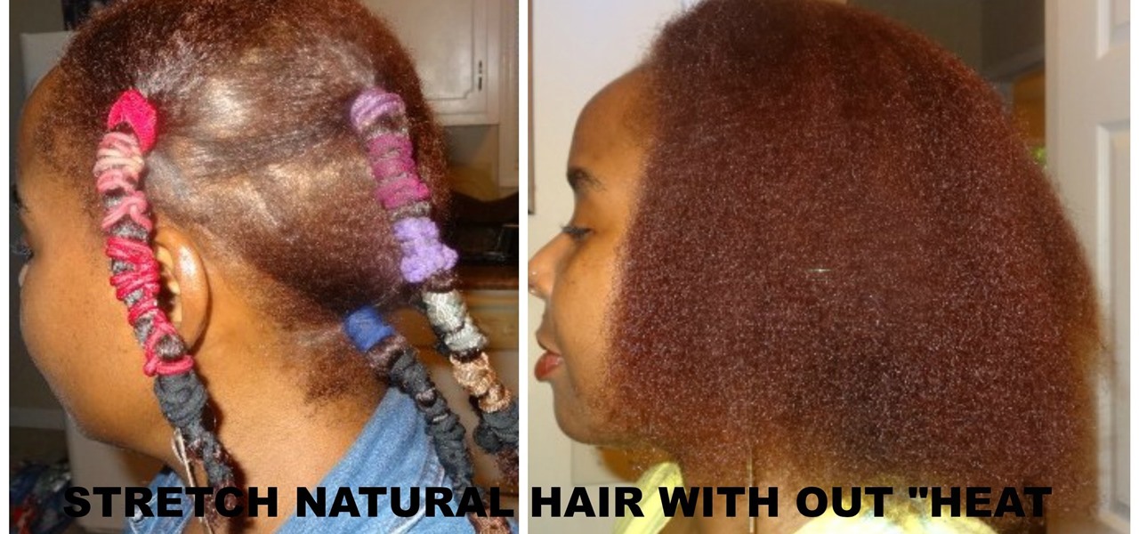 Banding Method: How to Stretch Natural Hair with NO HEAT « A'kiyia ::  WonderHowTo