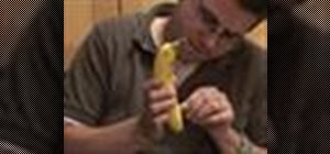 Do the world's best banana trick